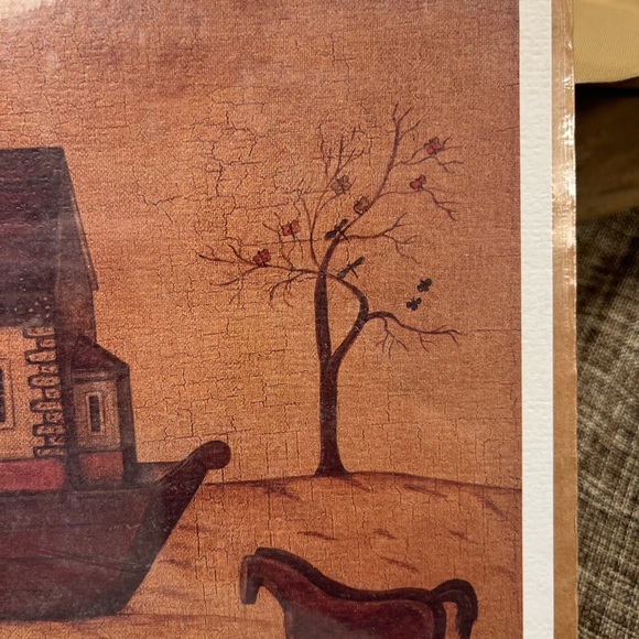 5063-PTT N. Schneeman Folk Art Vtg 1991 Noah’s Ark Print Unframed New Unopened - Picture 5 of 7